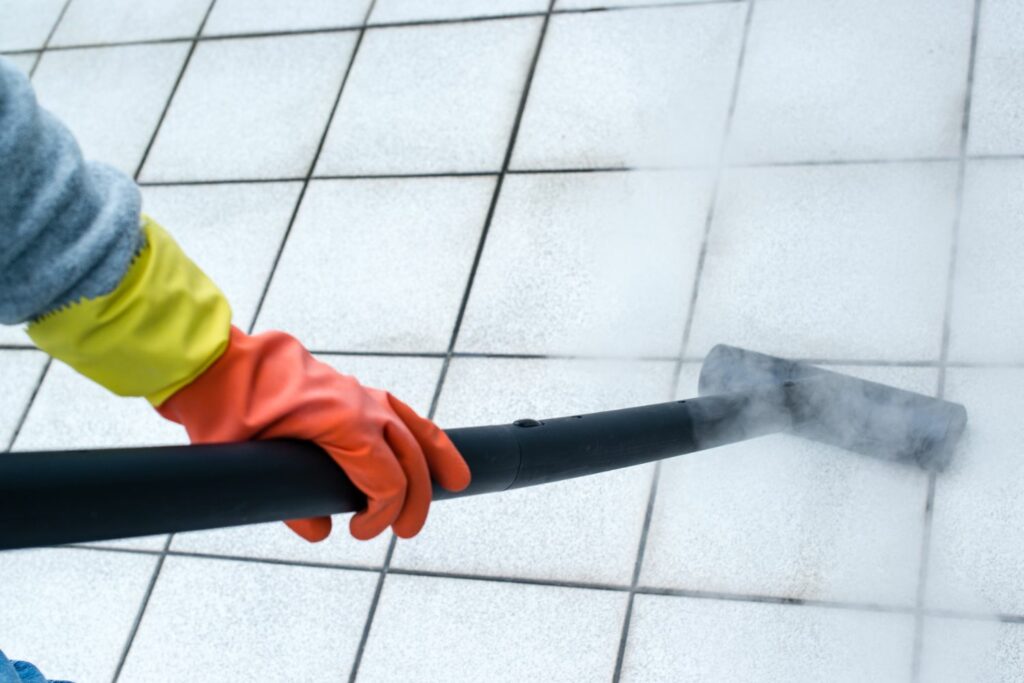 Does Steam Cleaning Damage Grout?